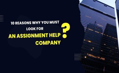 10 Reasons Why You Must Look for an Assignment Help Company?